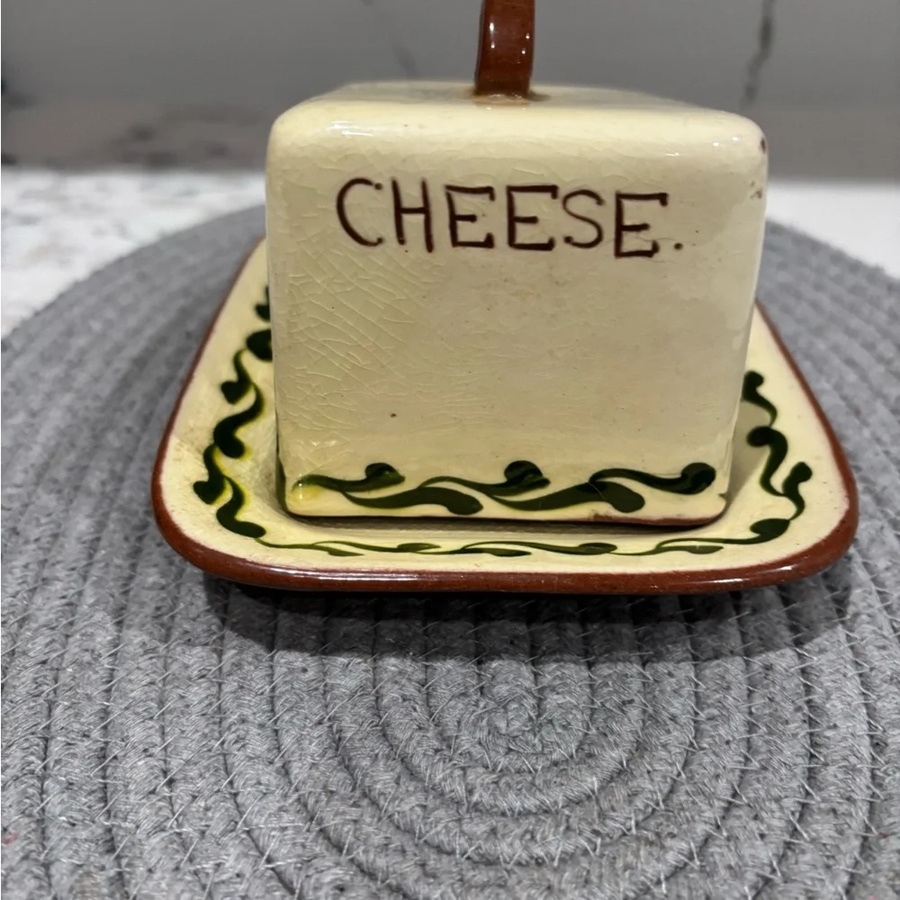 Vintage torquay motto ware cheese dish